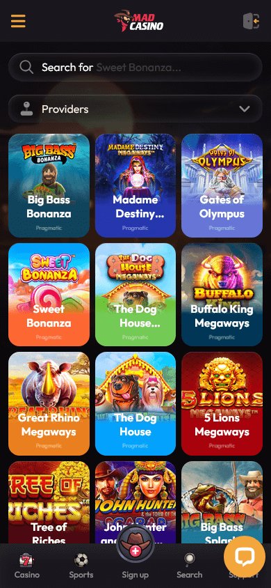 Découvrez les avantages du Mad Casino en ligne avec bonus attrayant